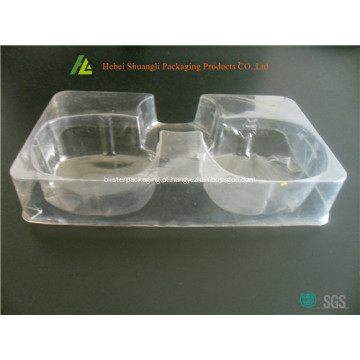Embalagens de cosméticos plásticas transparentes para frasco de xampu